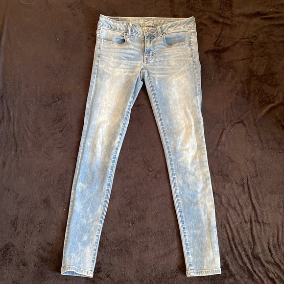 American eagle super stretch low rise jeggings - Picture 1 of 8